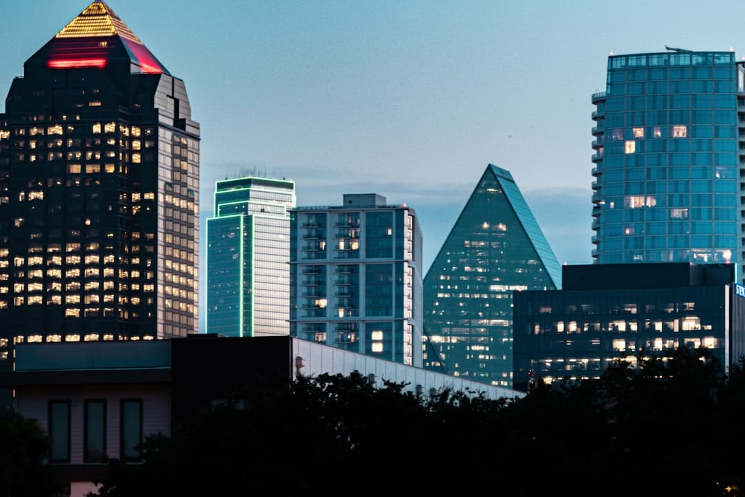 Dallas city skyline